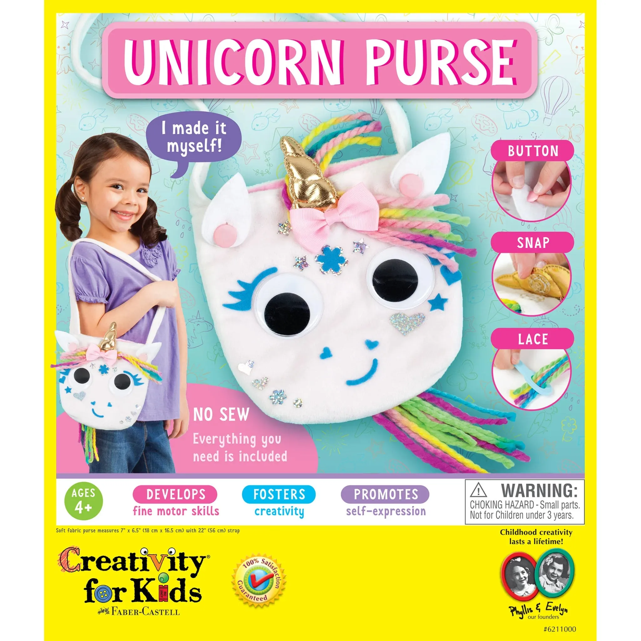 Creativity for Kids CK6211 Unicorn Purse