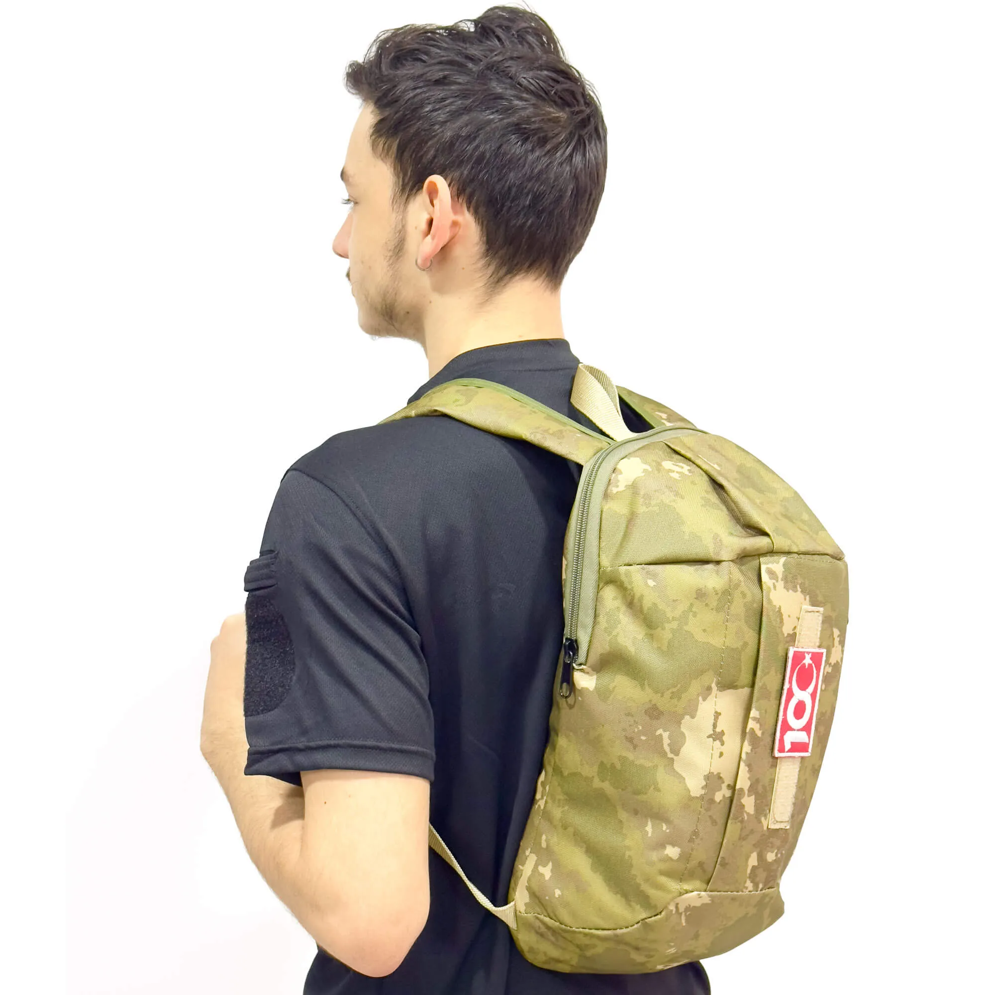 CRW Camouflage Small Size Daily Backpack - 15 Liter Bag