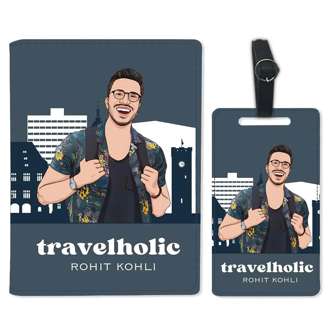 Customized Passport Cover With Your Avatar Photo & Name