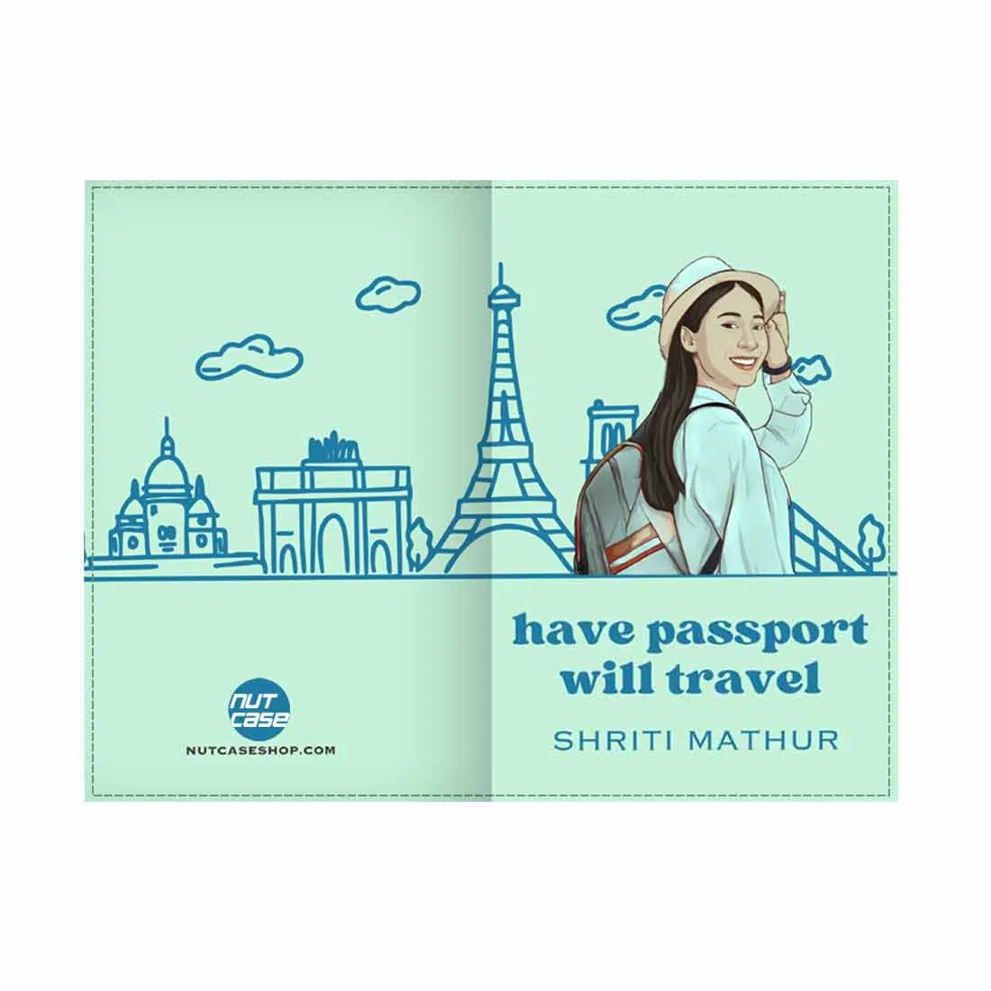 Customized Passport Photo Cover - Art Pictures on Passport Holder