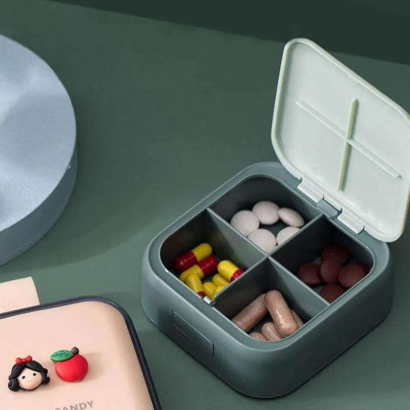 Cute Cartoon Style Pill Case Organizer