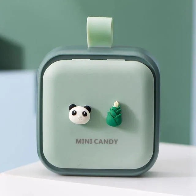 Cute Cartoon Style Pill Case Organizer