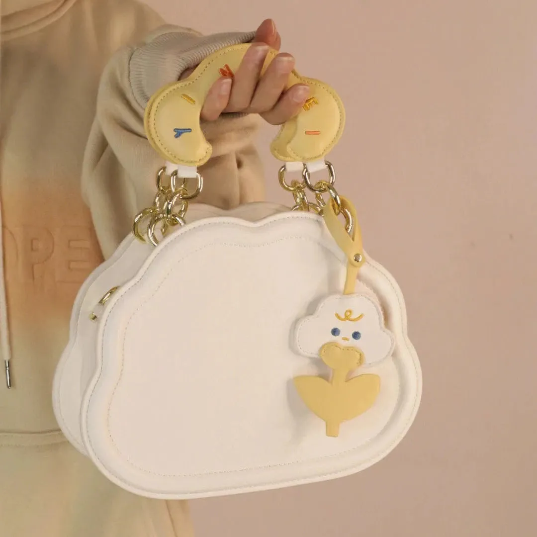 Cute Cream Cloud Bag