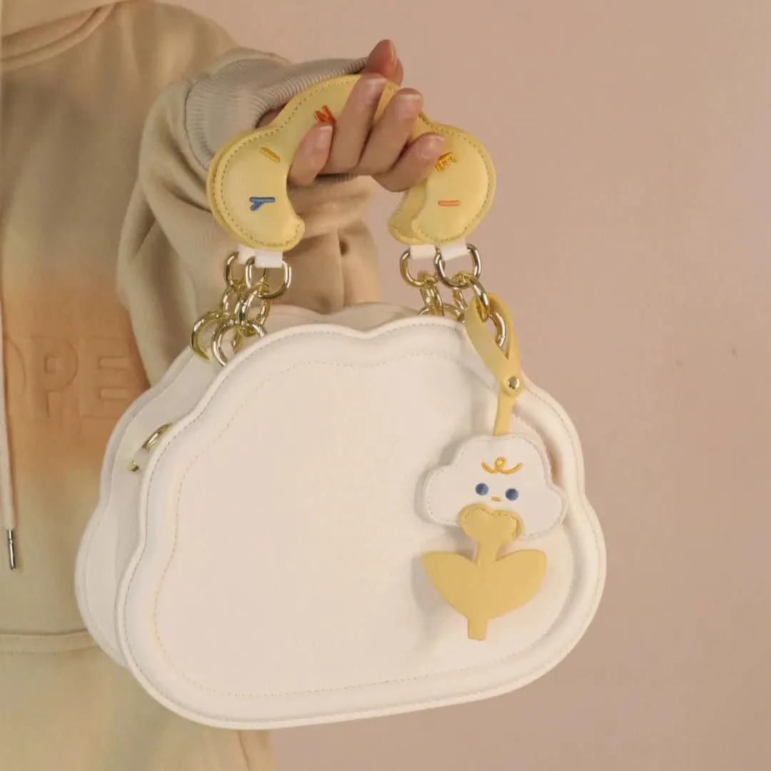 Cute Cream Cloud Bag