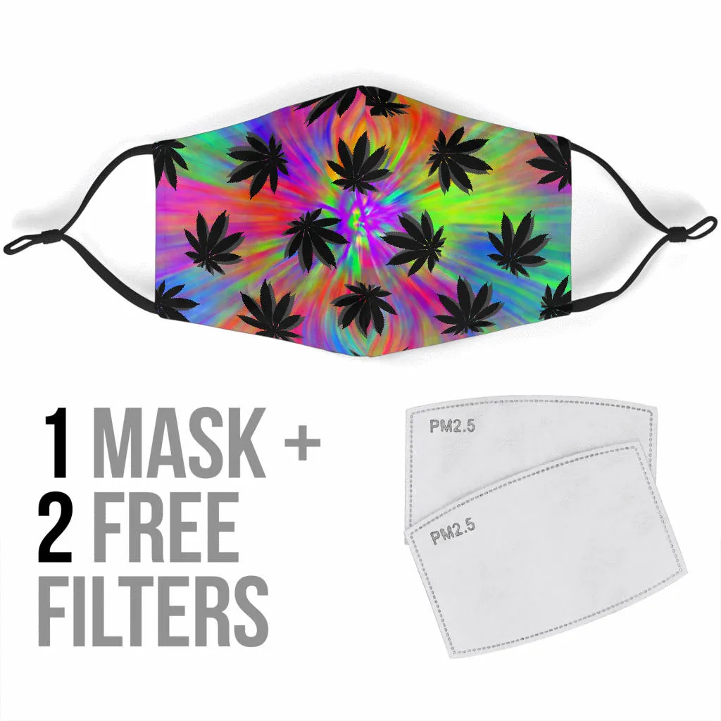 Dank Master Tie Dye Face Mask