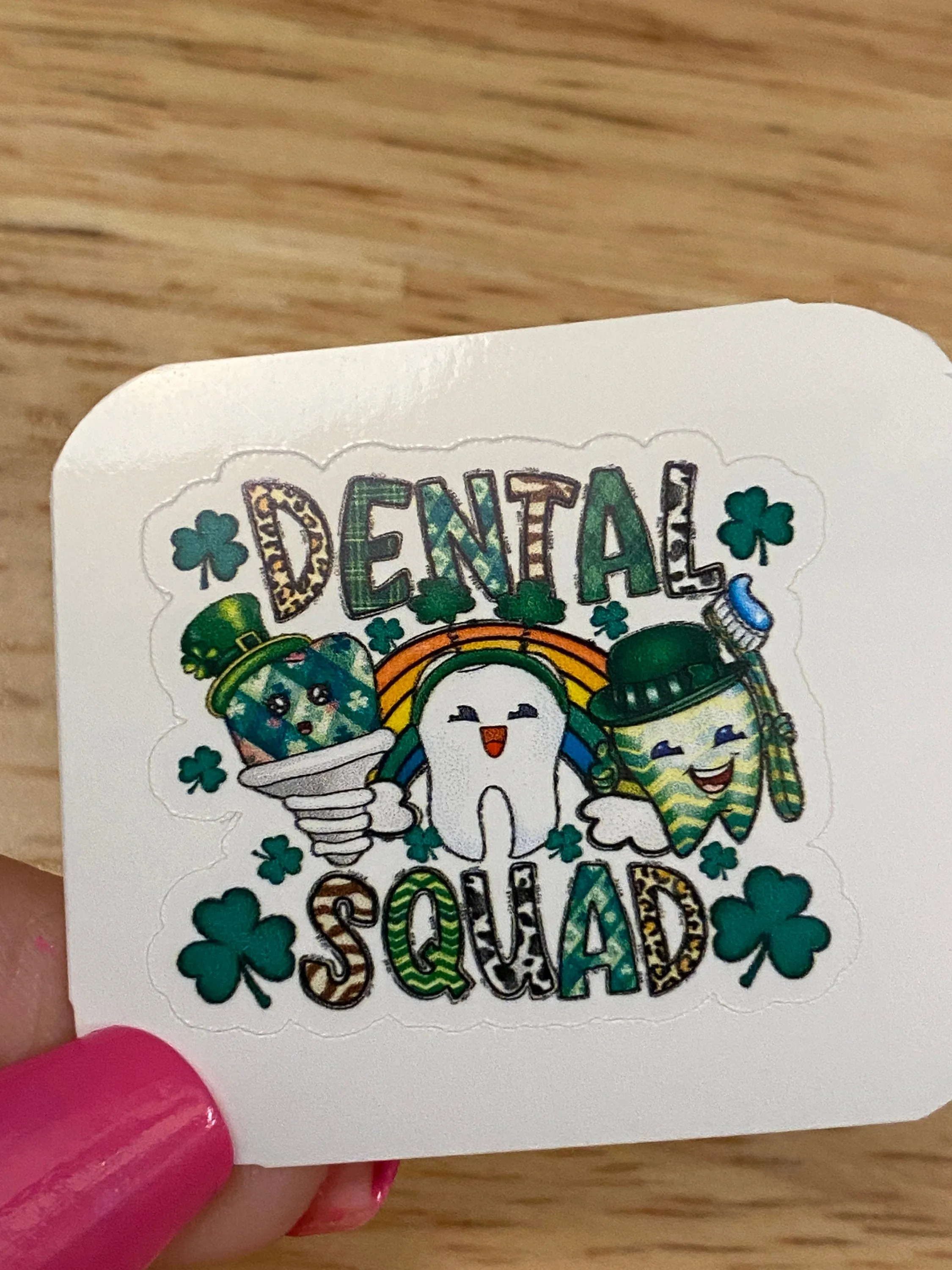 Dental Squad Sticker, Dental Sticker, Medical STICKER, Cute Medical Design Sticker, Dental nurse sticker