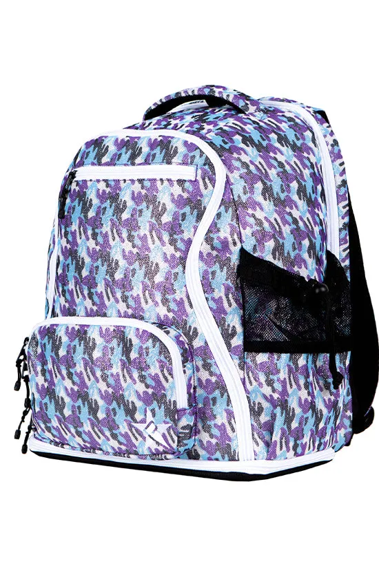 DiamondNet™ in Mythical Camo Rebel Dream Bag with White Zipper