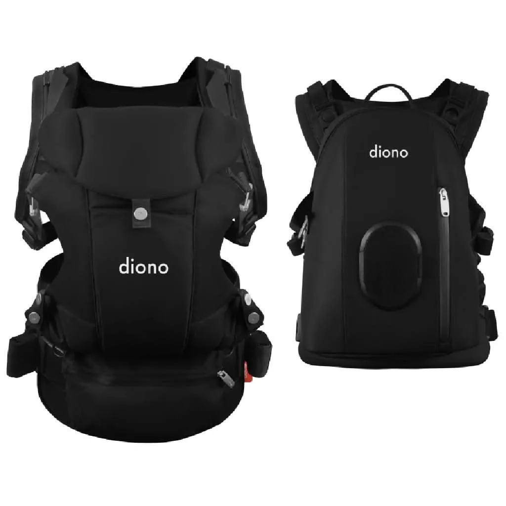 DIONO Carus Complete 4-in-1 Carrying System with Detachable Backpack