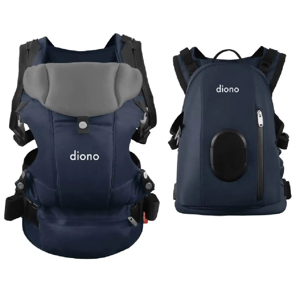 DIONO Carus Complete 4-in-1 Carrying System with Detachable Backpack