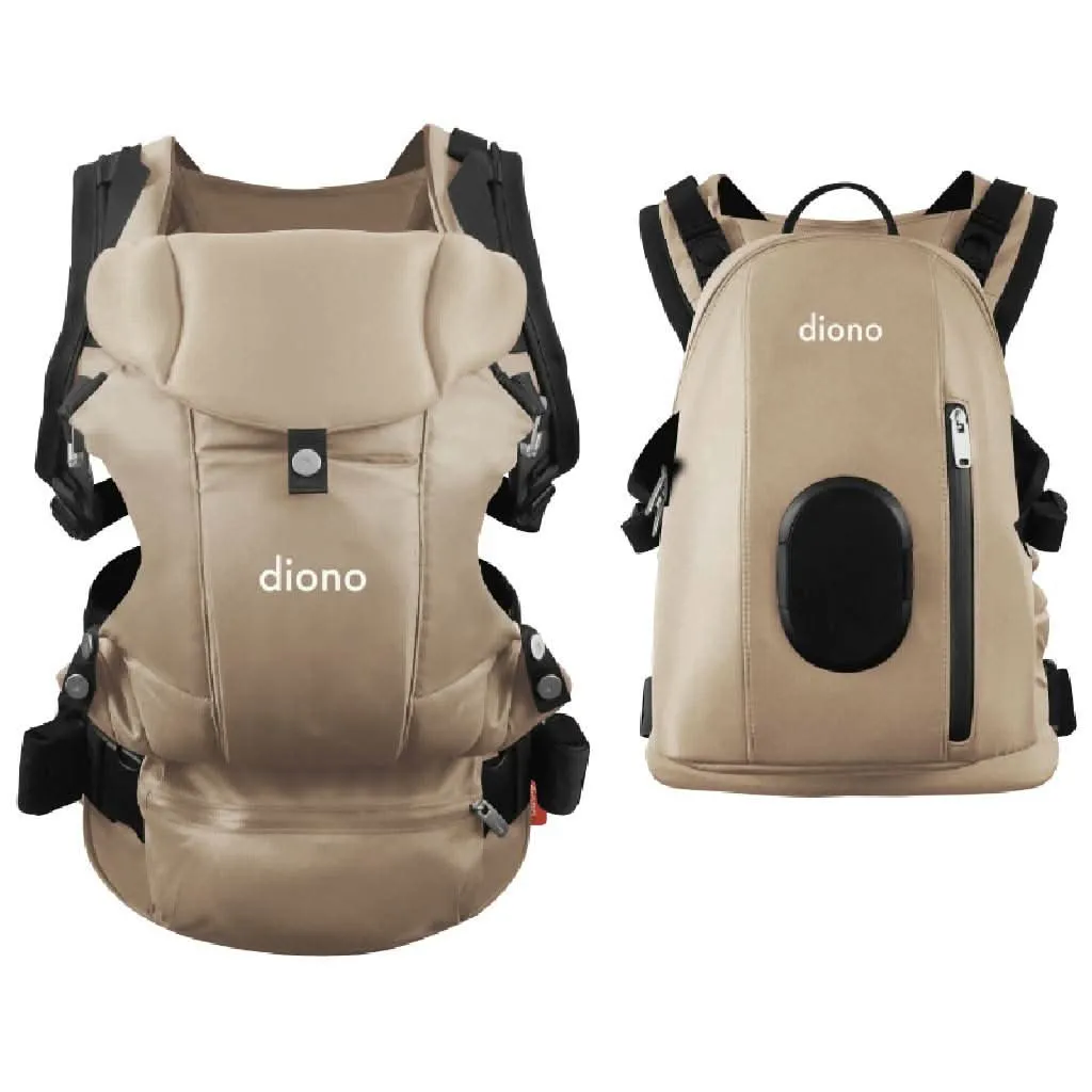 DIONO Carus Complete 4-in-1 Carrying System with Detachable Backpack