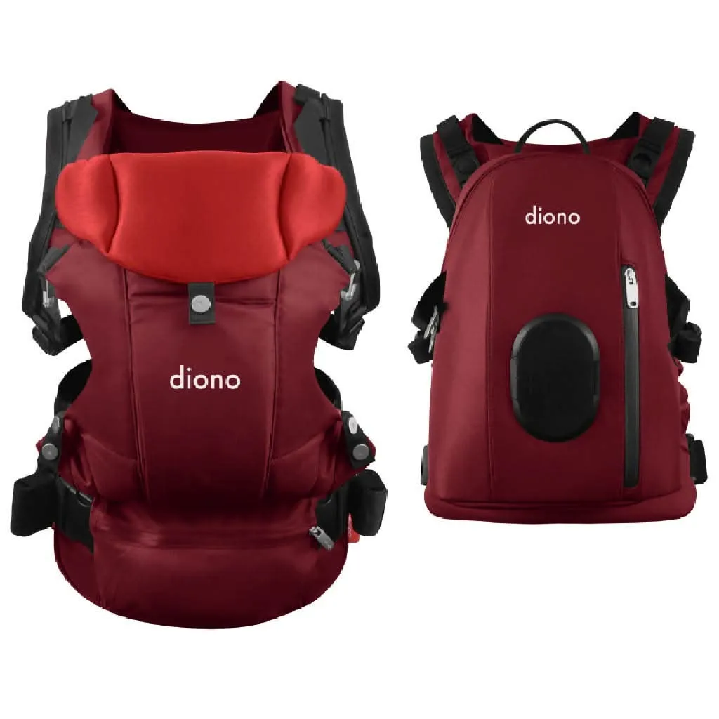 DIONO Carus Complete 4-in-1 Carrying System with Detachable Backpack