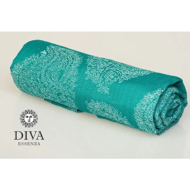 Diva Milano - Diva Enssenza Woven Wrap - Smeraldo Bamboo/Cotton