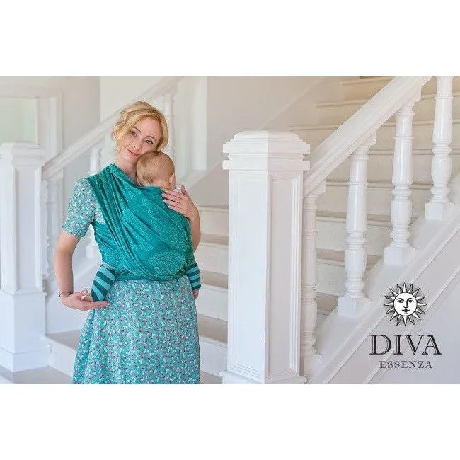 Diva Milano - Diva Enssenza Woven Wrap - Smeraldo Bamboo/Cotton