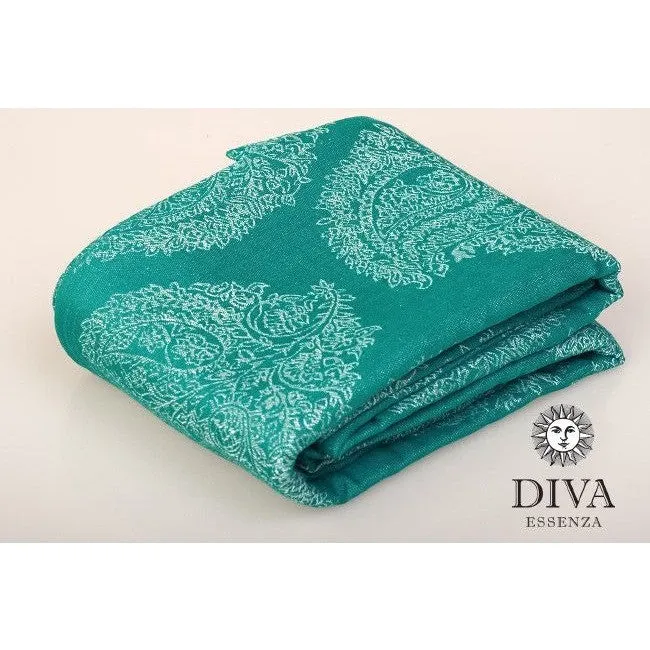 Diva Milano - Diva Enssenza Woven Wrap - Smeraldo Bamboo/Cotton