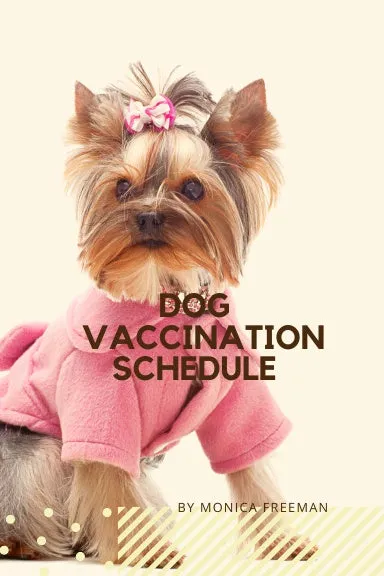 Dog Vaccination Schedule