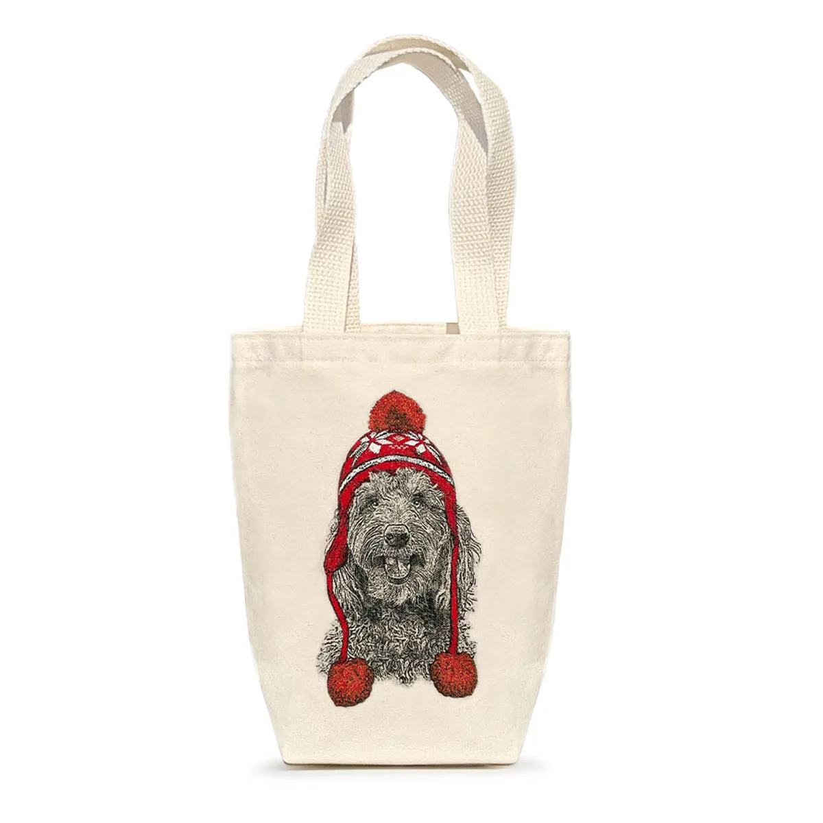 Doodle Canvas Gift Bag by Eric & Christopher