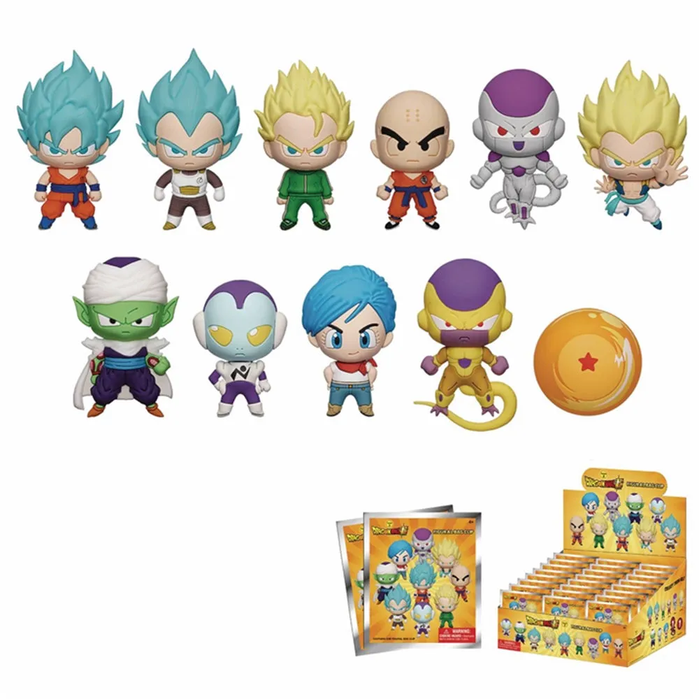 Dragon Ball Super Foam Figural Keyring Blind Bag Asst-24pcs PDQ