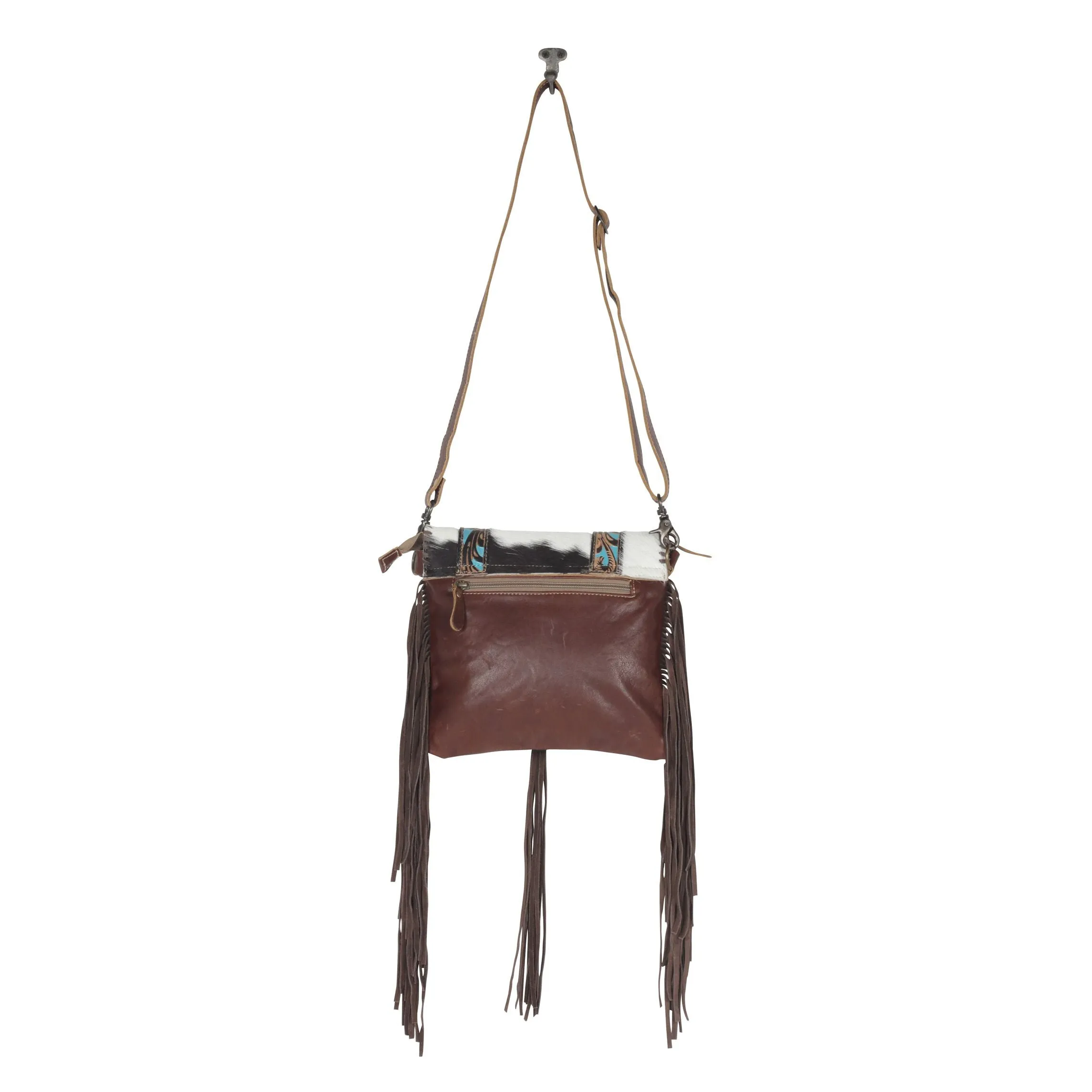 Dream Catchers Leather Fringe Bag