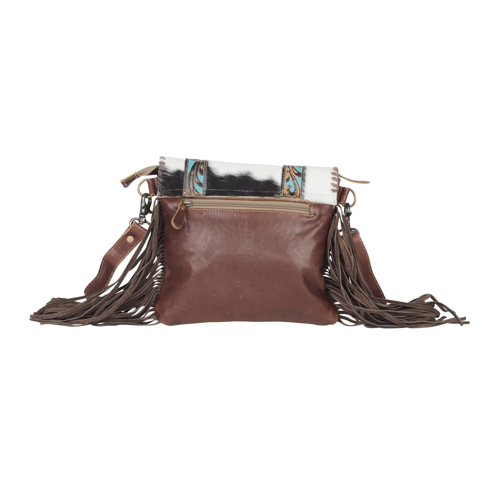 Dream Catchers Leather Fringe Bag