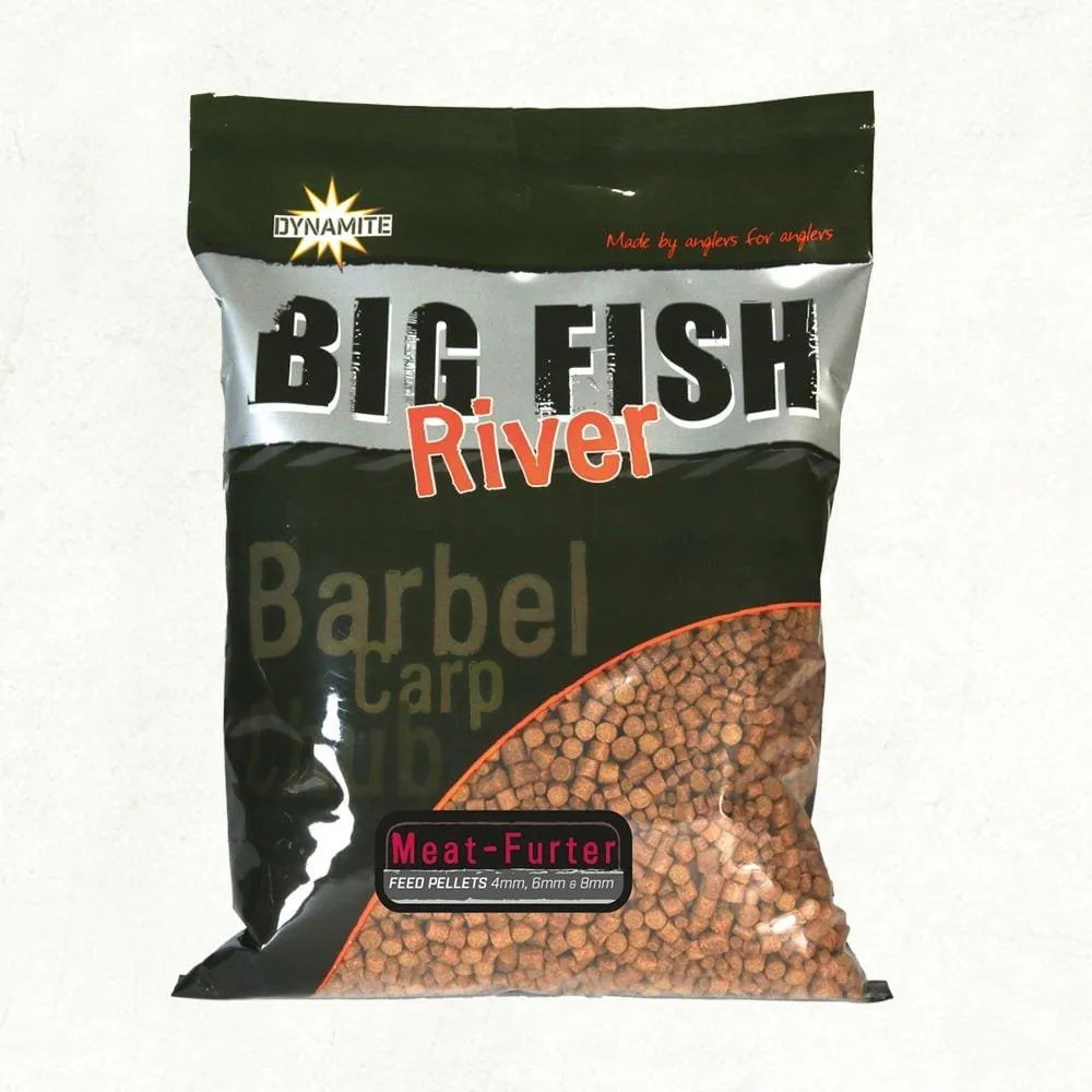 Dynamite Big Fish River Pellets 4, 6 & 8mm