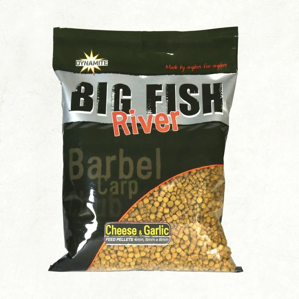 Dynamite Big Fish River Pellets 4, 6 & 8mm