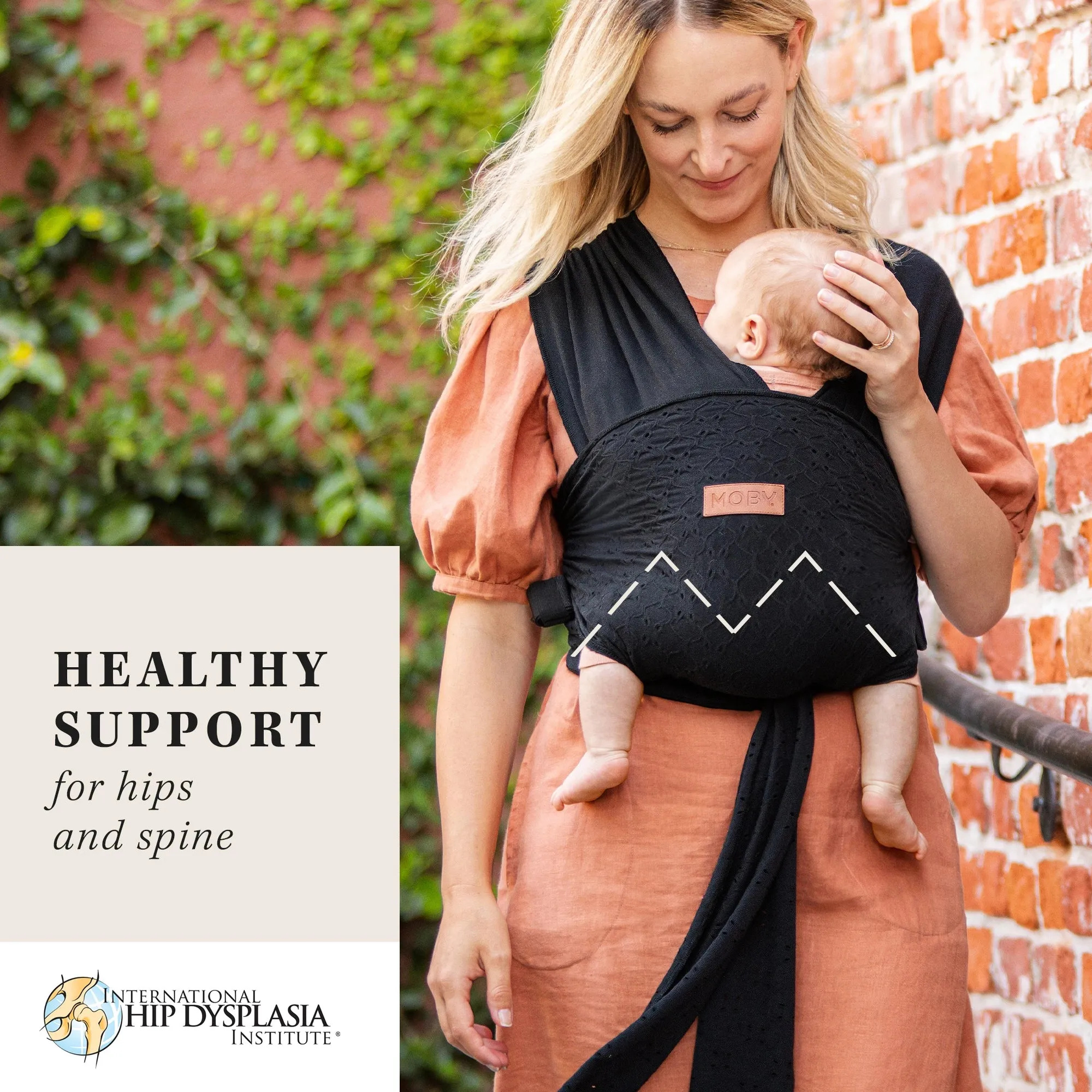 Easy-Wrap Carrier by Petunia Pickle Bottom - Black Eyelet