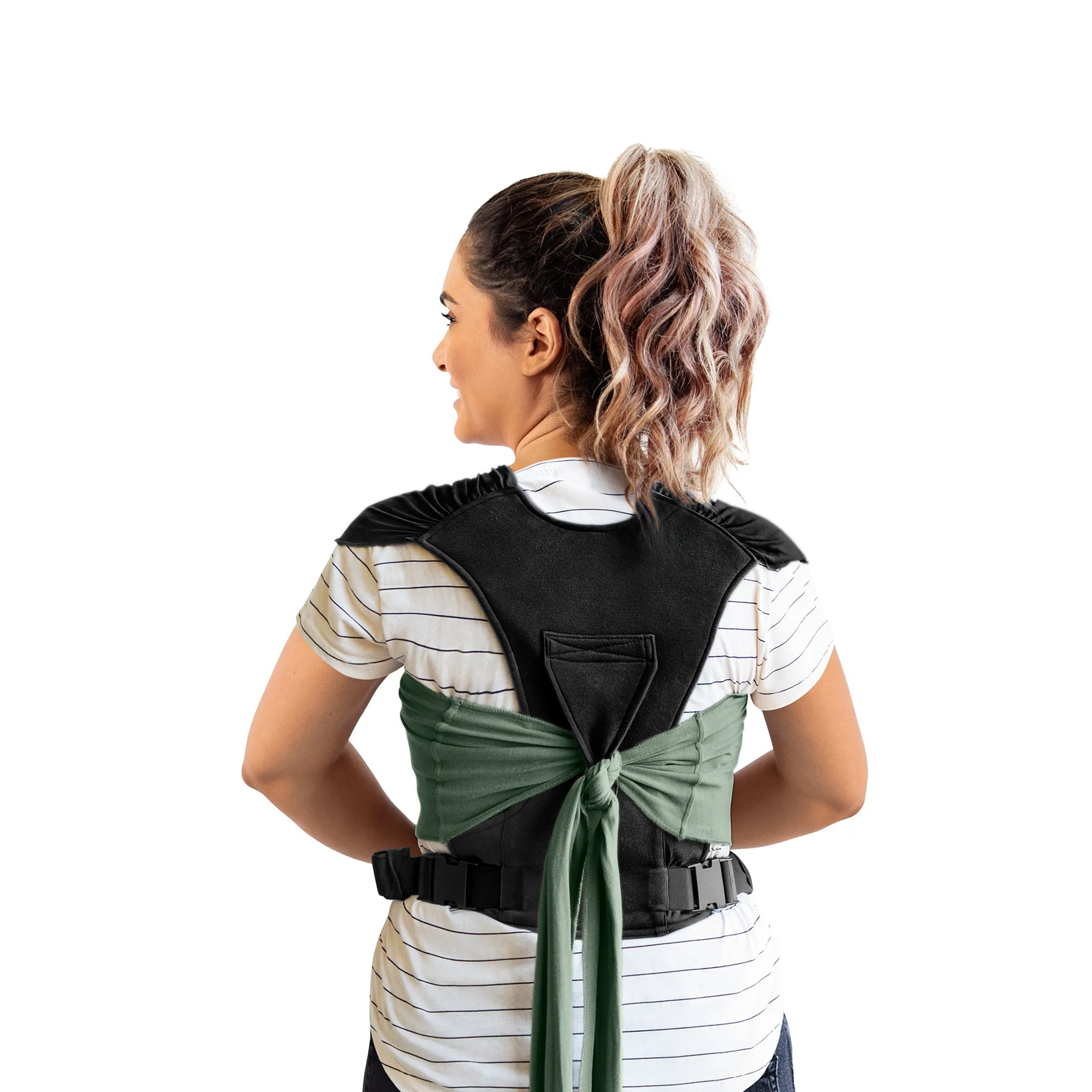 Easy-Wrap Carrier - Olive/Onyx