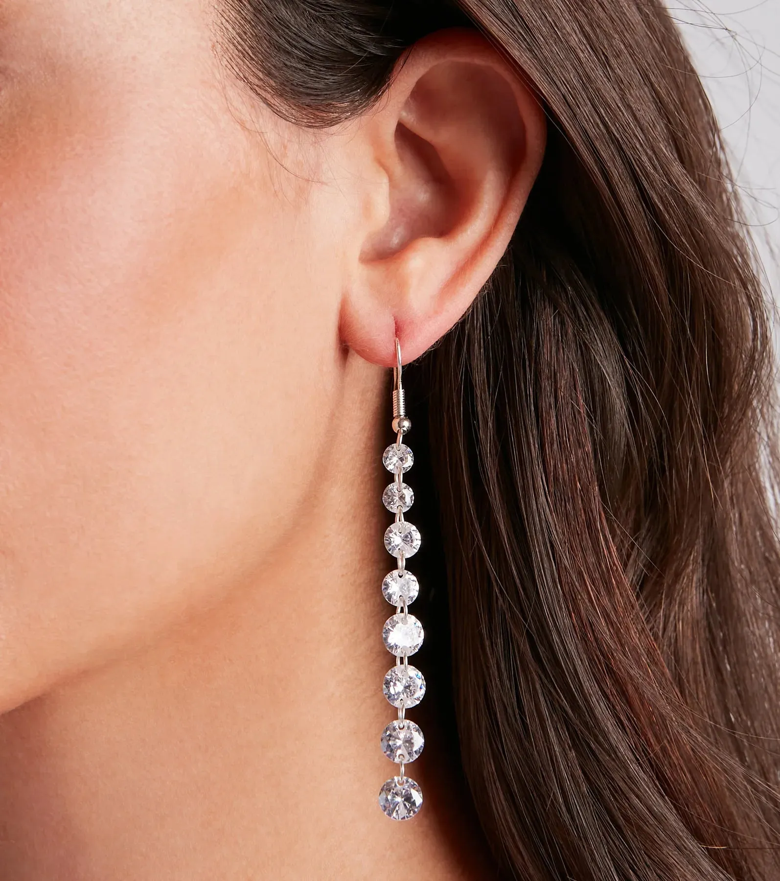 Effortless Glamour Cubic Zirconia Duster Earrings