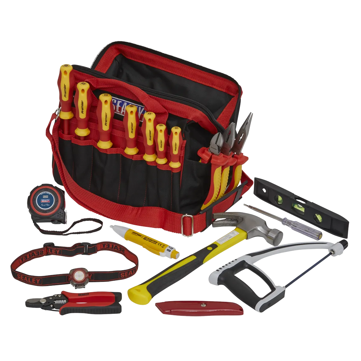 Electrician's Kit 19pc with Storage Bag