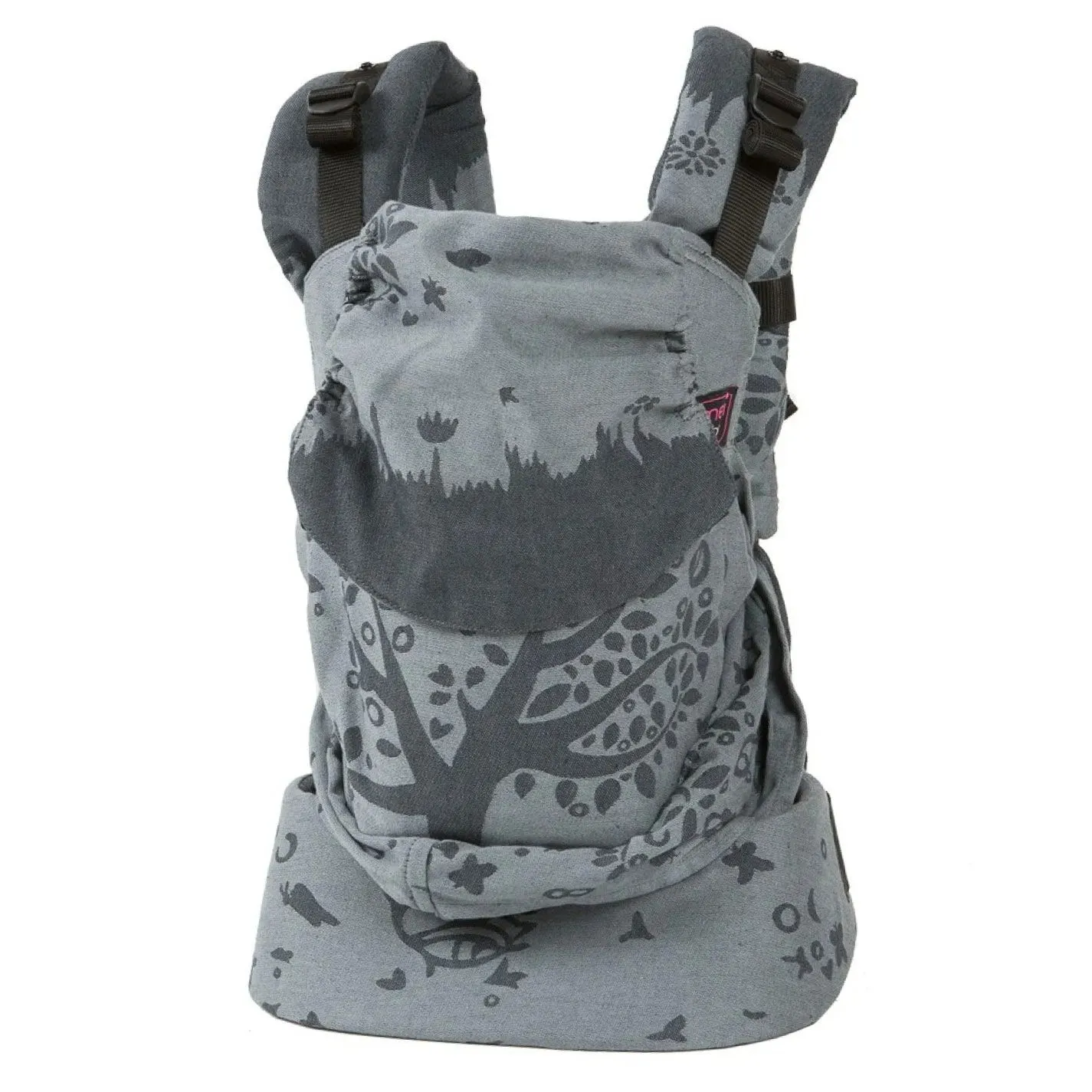 Emeibaby Hybrid Wrap Conversion Baby Carrier - Full Treemei Dark Grey