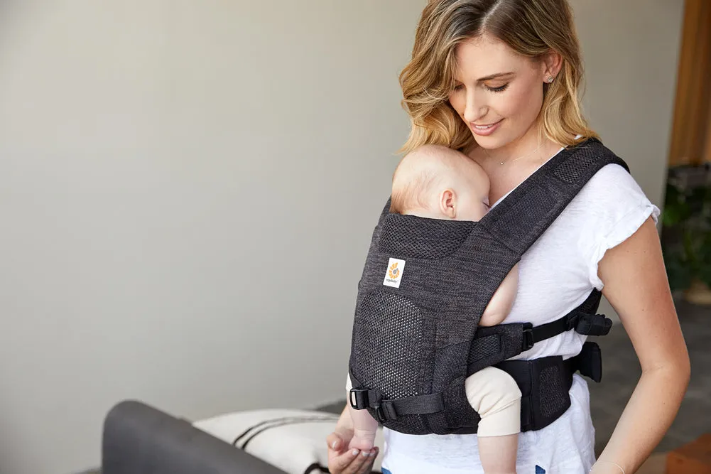 Ergobaby Aerloom Baby Carrier - Charcoal/Black