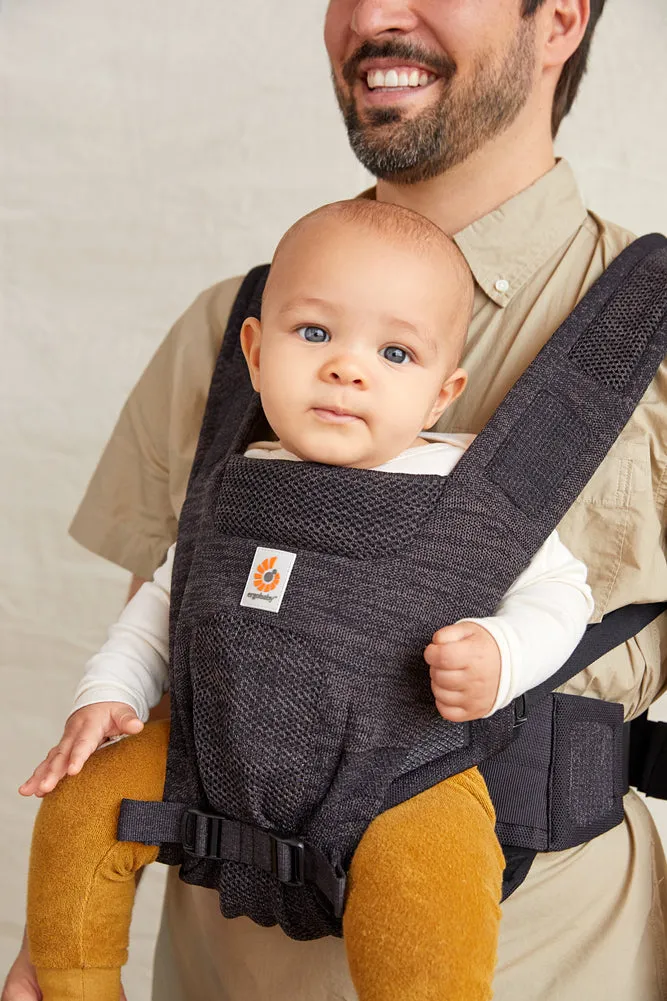 Ergobaby Aerloom Baby Carrier - Charcoal/Black