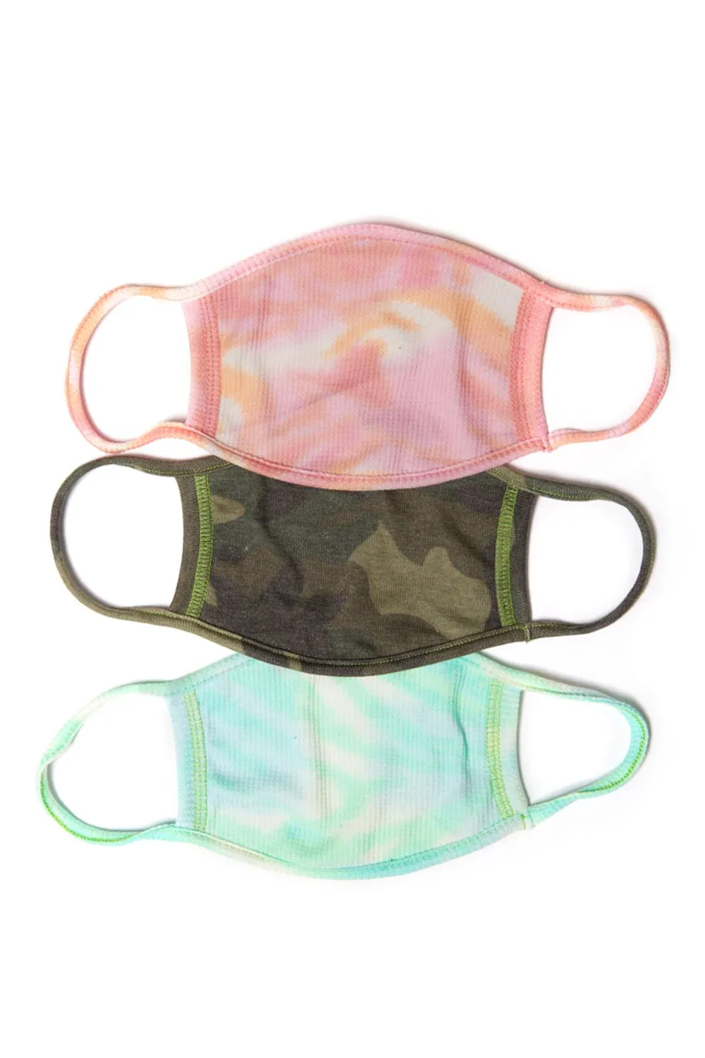 Face Mask 3 Pack - Camo Combo