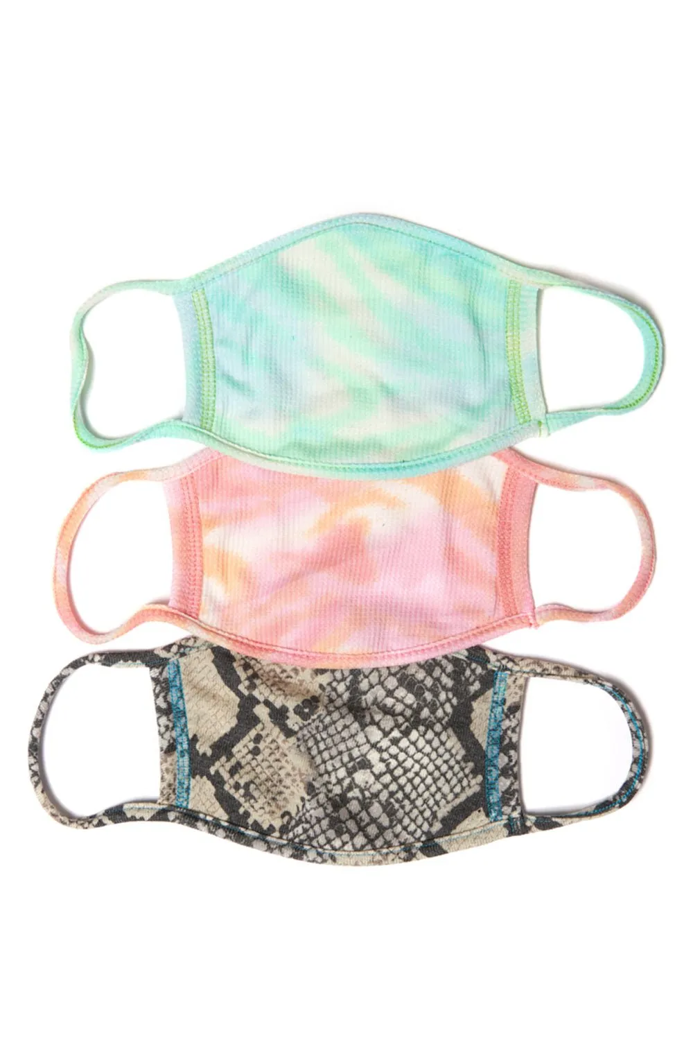 Face Mask 3 Pack - Snake Combo