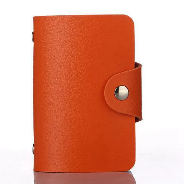 Fashion PU Leather ID Passport Card Wallet