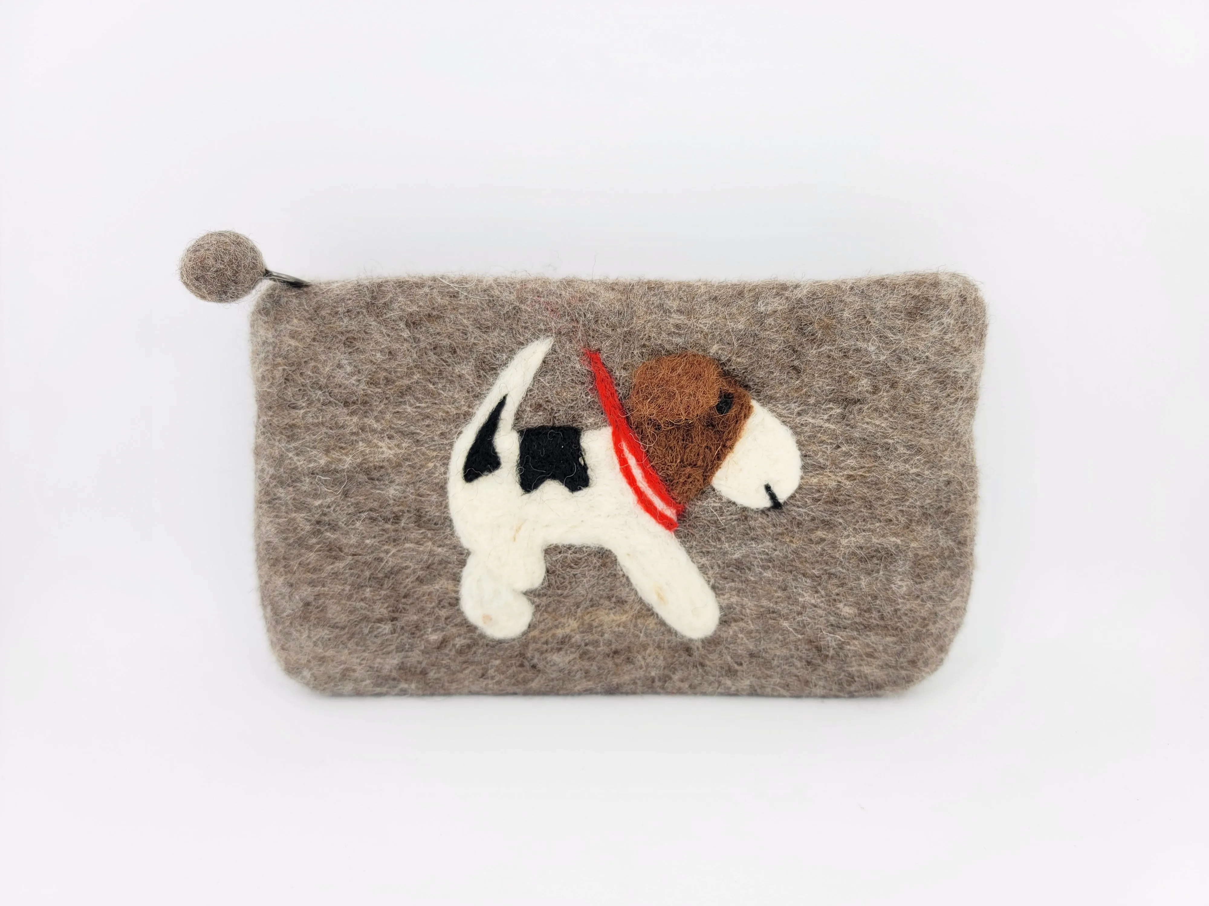 Felt Dog Purse