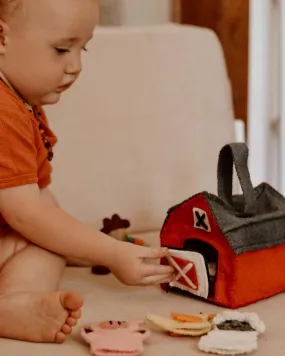 Felt Farmhouse Bag