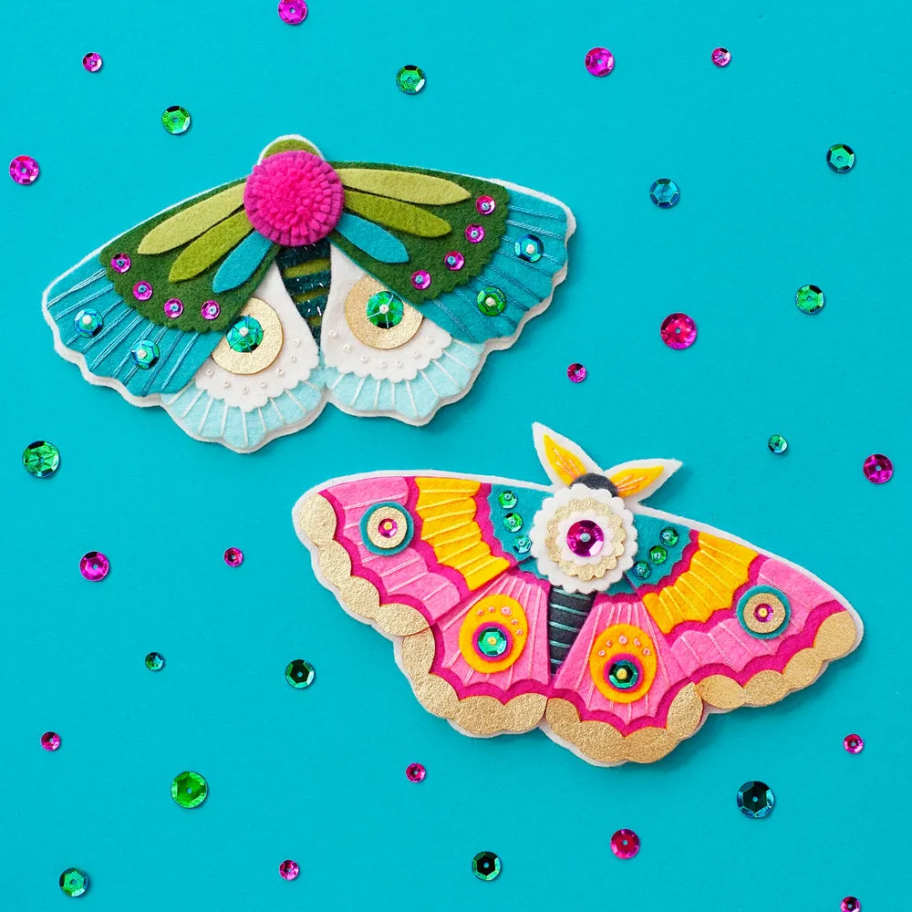 Felt Moth Ornament Kit-Wholesale