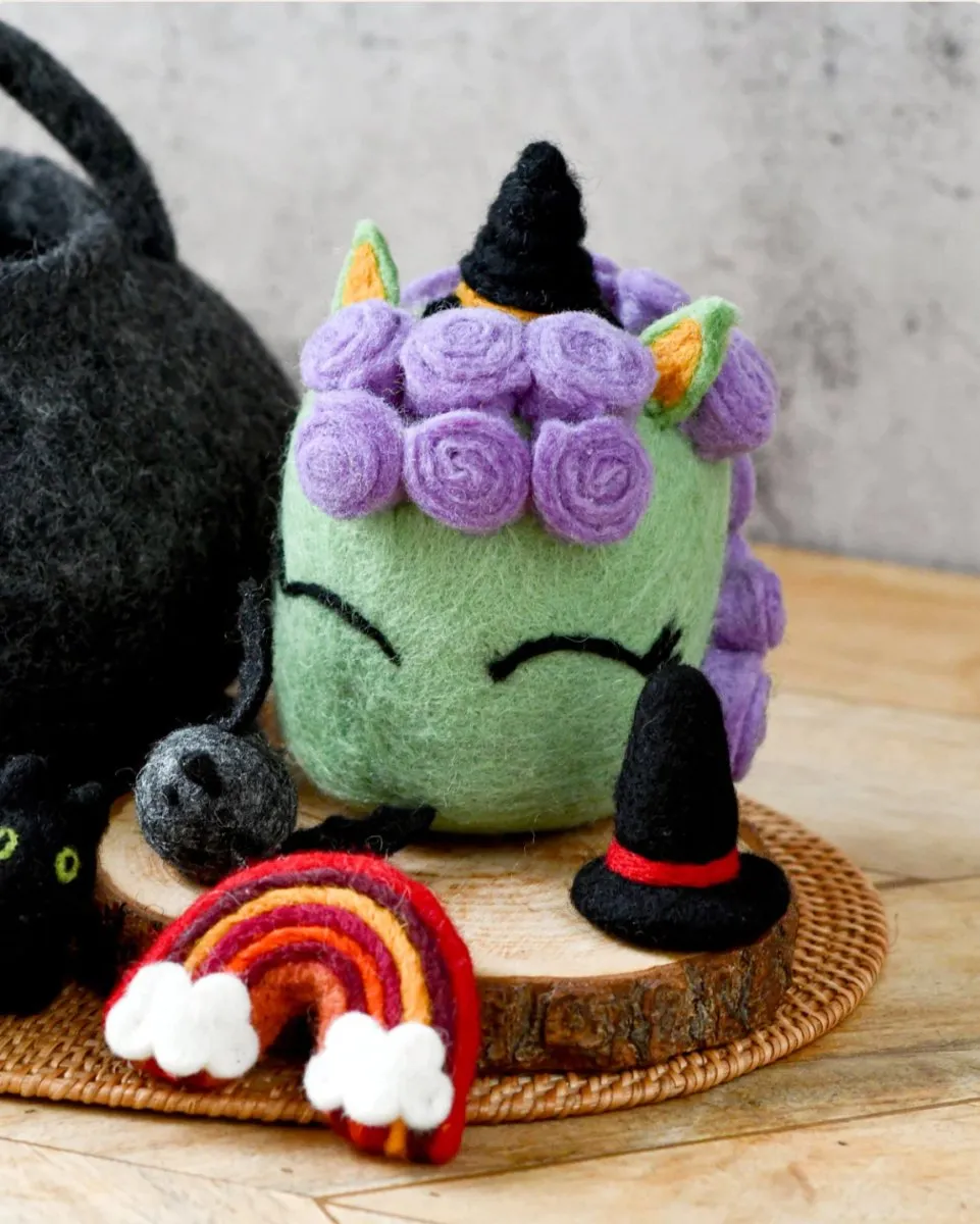 Felt Witch (Trick or Treat) Grazing Set - Tara Treasures