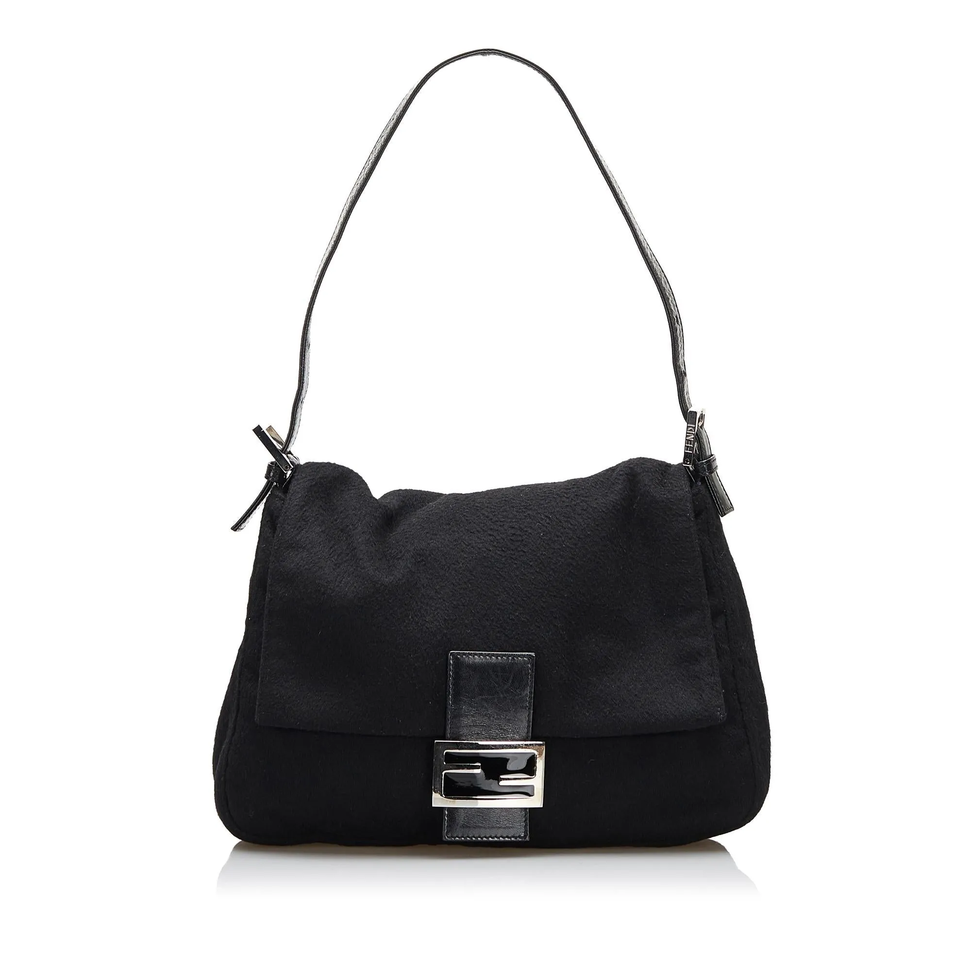 Fendi Felt Mamma Forever Shoulder Bag (SHG-5PkzcM)