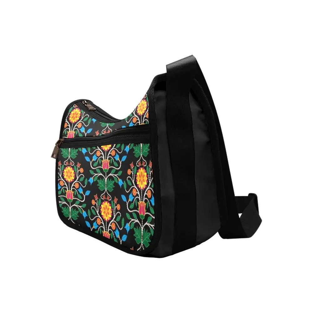 Floral Beadwork Four Clans Crossbody Bags