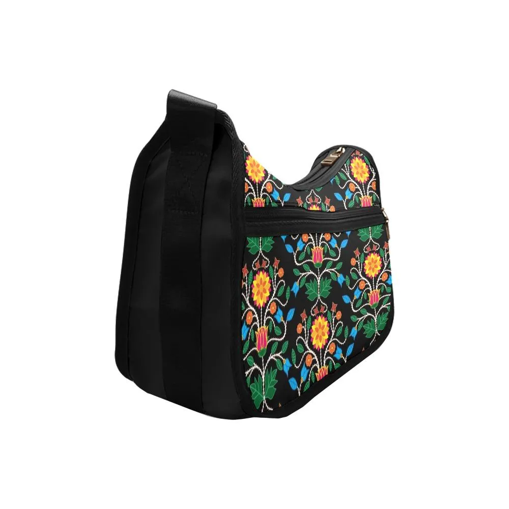 Floral Beadwork Four Clans Crossbody Bags