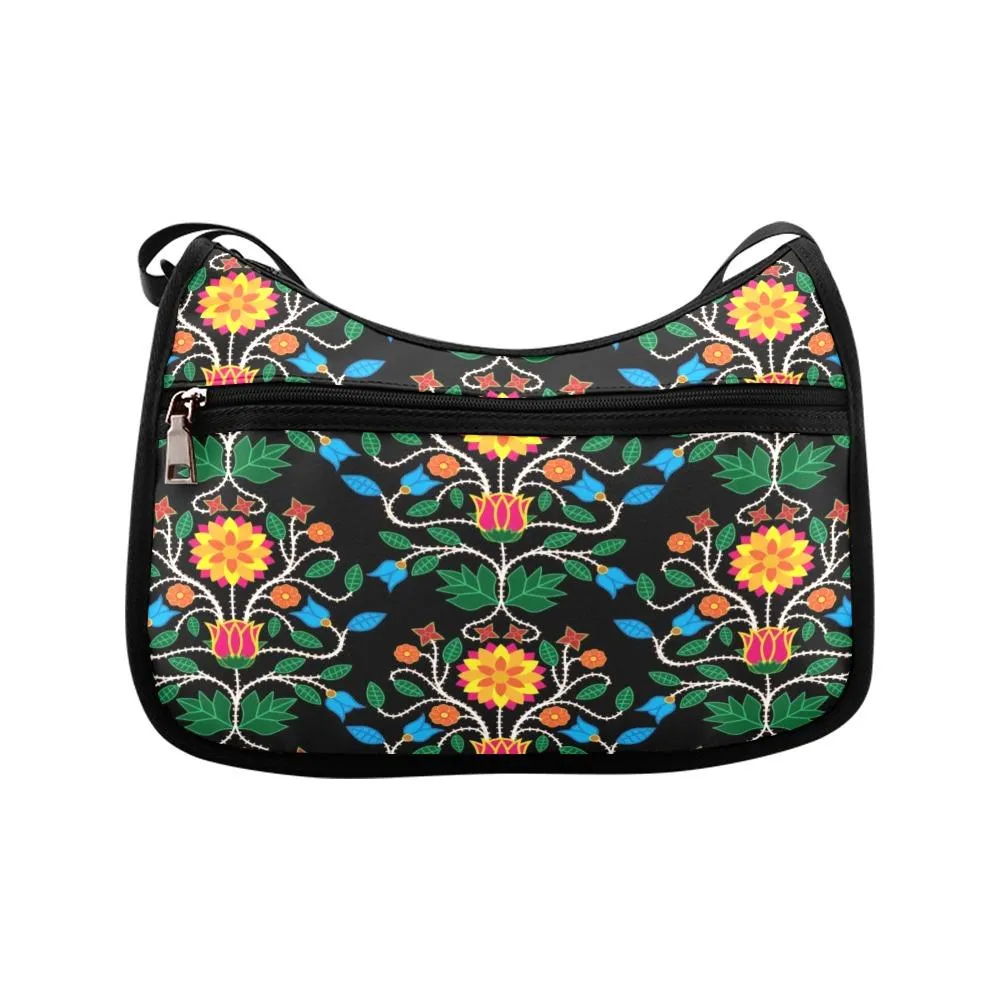 Floral Beadwork Four Clans Crossbody Bags