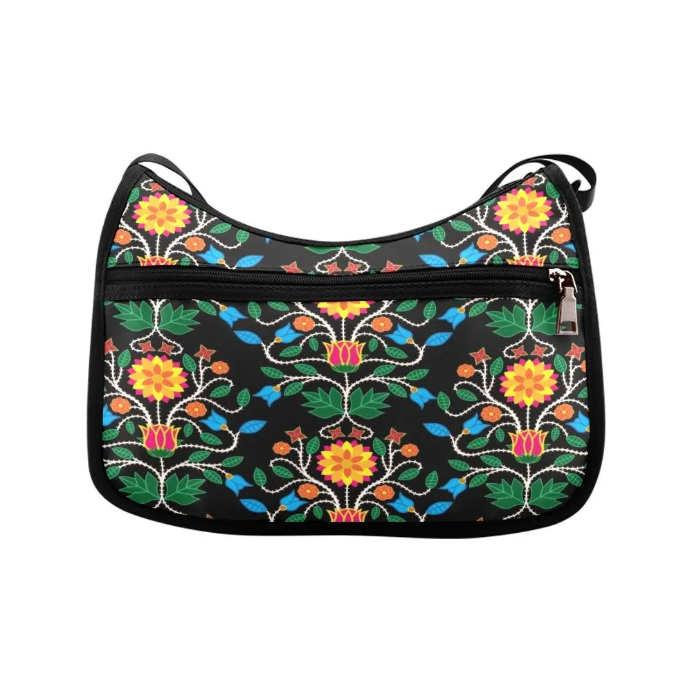 Floral Beadwork Four Clans Crossbody Bags