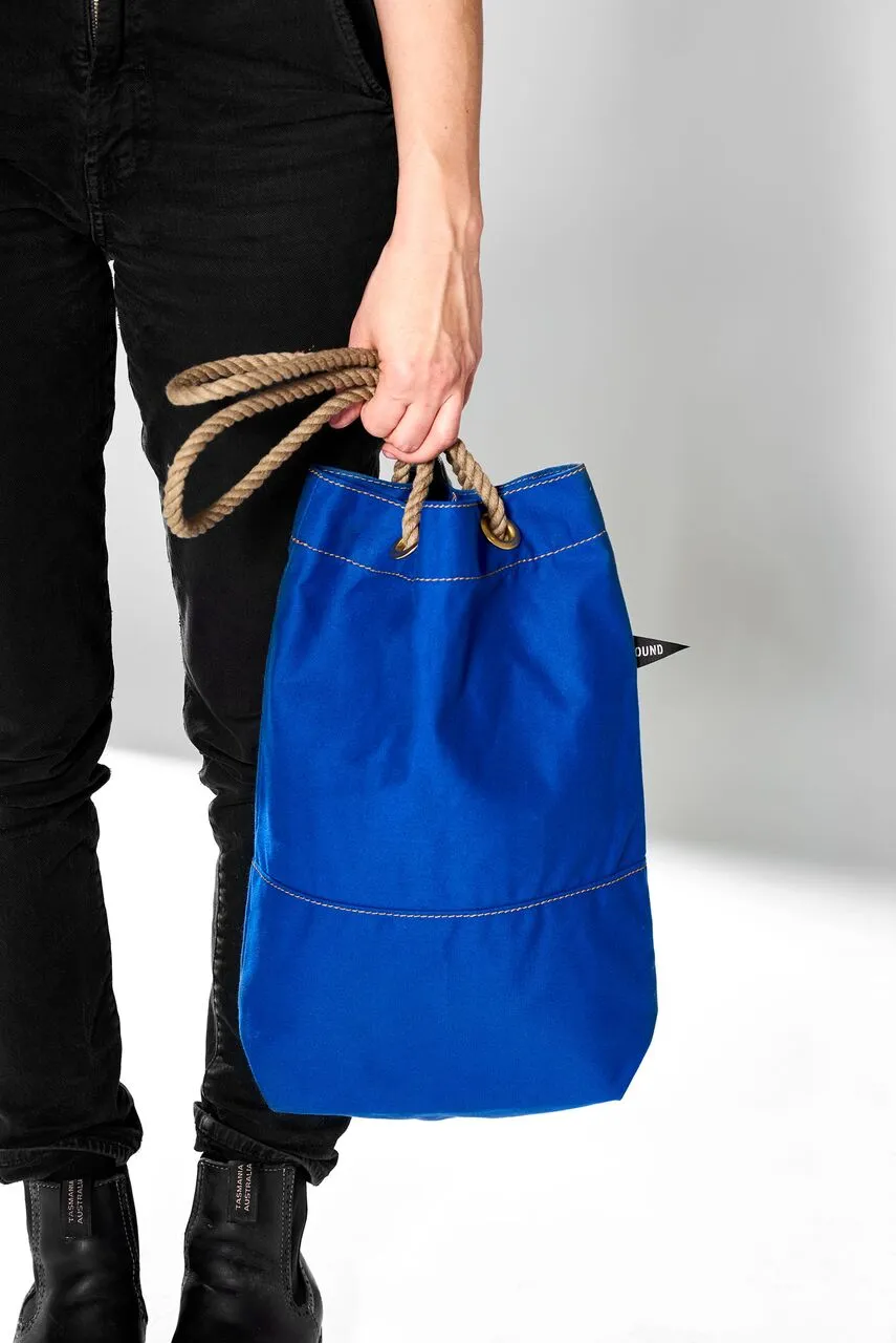 Found My Animal Canvas Tote, Bright Blue