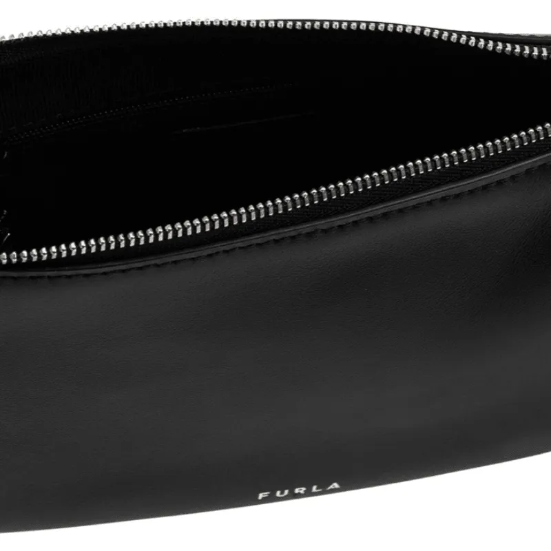 Furla 'Moon' Small Shoulder Bag - Nero