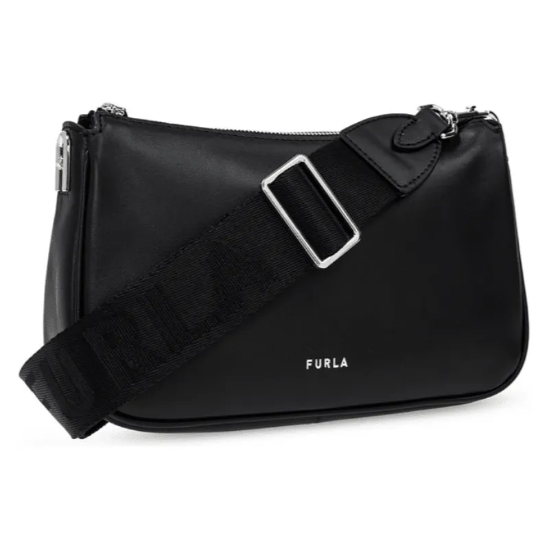 Furla 'Moon' Small Shoulder Bag - Nero