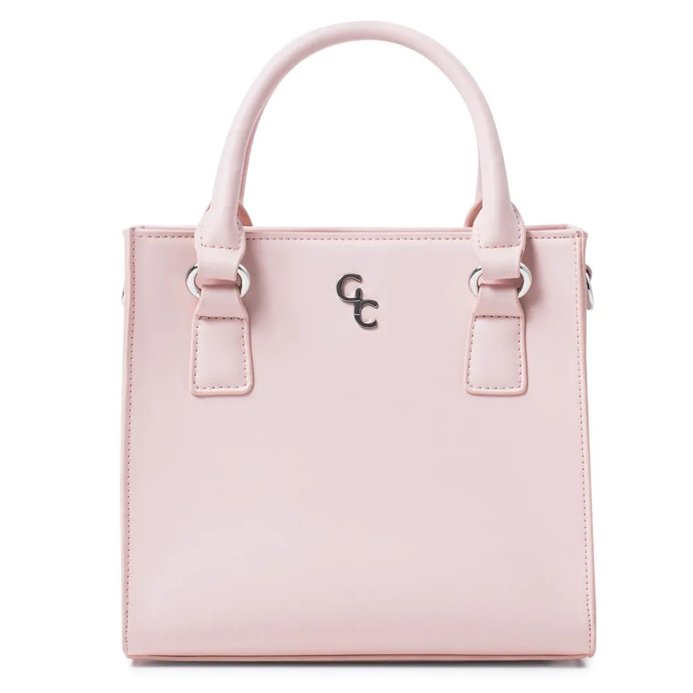 Galway Crystal Fashion Shoulder Bag - Pink