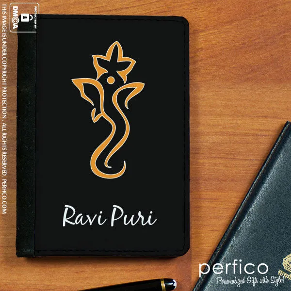 Ganesha © Personalized Passport Cover and Holder