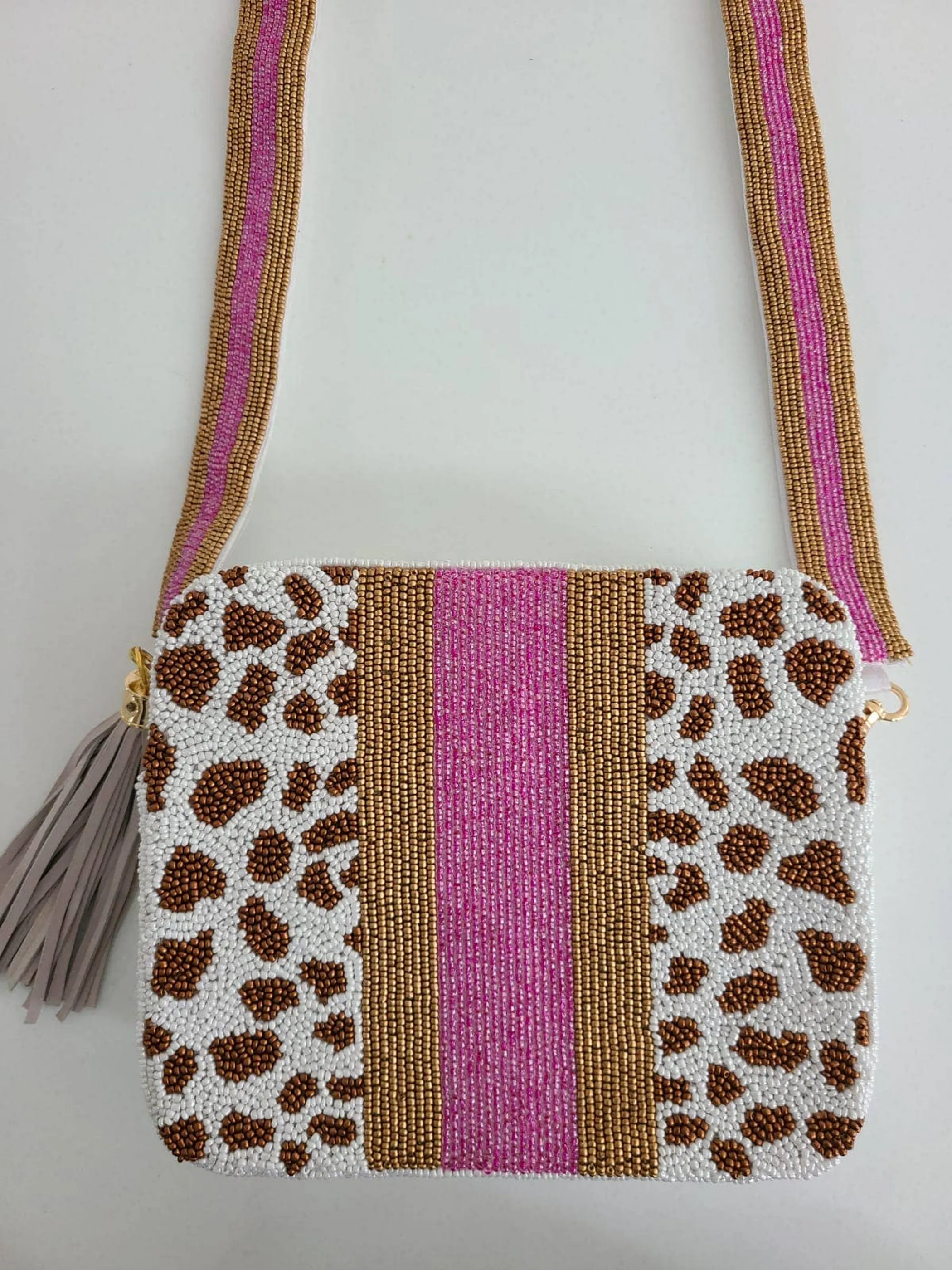 GD Crossbody fully beaded